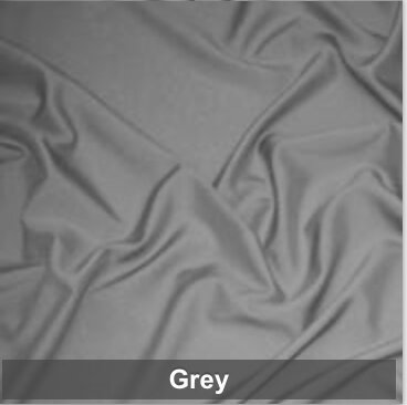 Grey Polyester 8 Foot Drape Table Linen