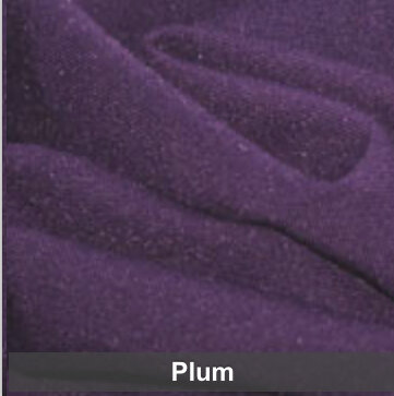 Plum Polyester 8 Foot Drape Table Linen