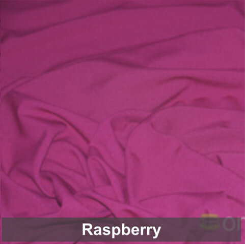 Raspberry Polyester 8 Foot Drape Table Linen