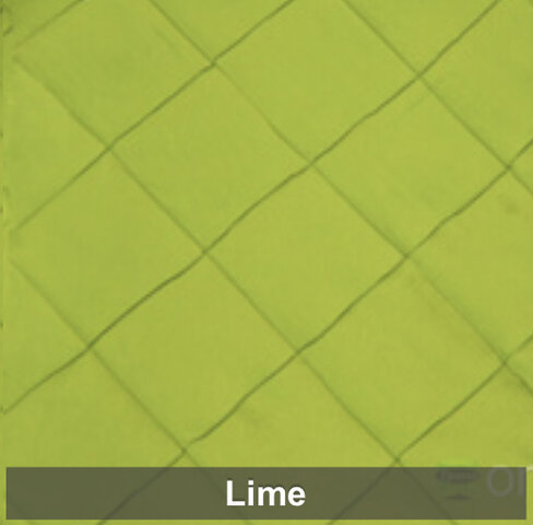 Lime Pintuck 6 Foot Drape Table Linen