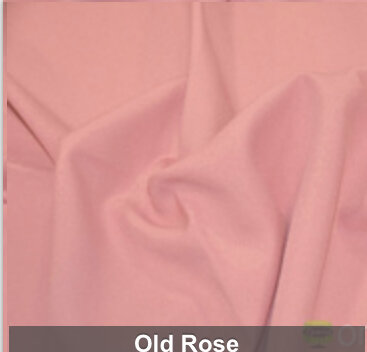 Old Rose Polyester 8 Foot Drape Table Linen