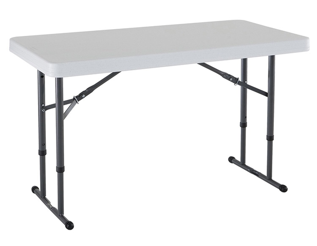 Table Rectangular 4 Foot Variable Heights