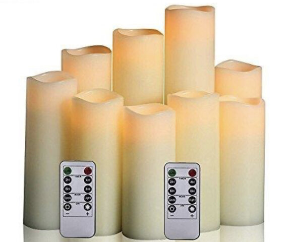 Pilar Candle, Ivory 4 Inch