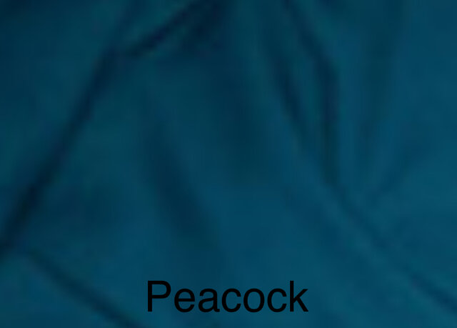 Peacock Polyester 6 Foot Drape Table Linen