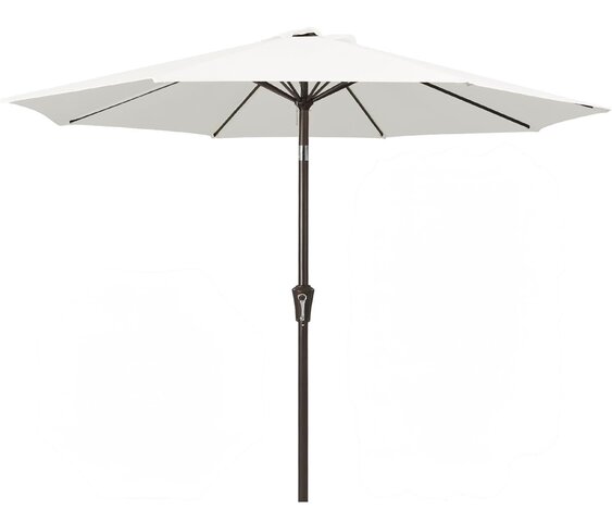 Creamy White Tilting 9 Foot Market Umbrella