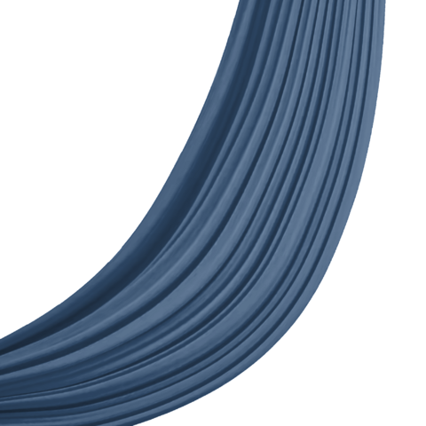 Dusty Blue 1871 Interlock Swag 5 Feet Wide x 24 Feet Long  