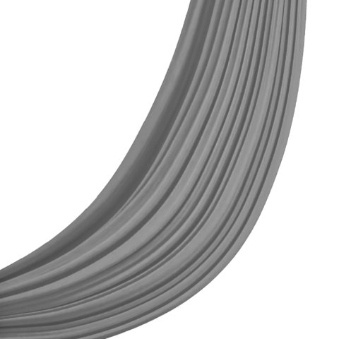 Grey 1149 Interlock Swag 5 Feet Wide x 24 Feet Long  