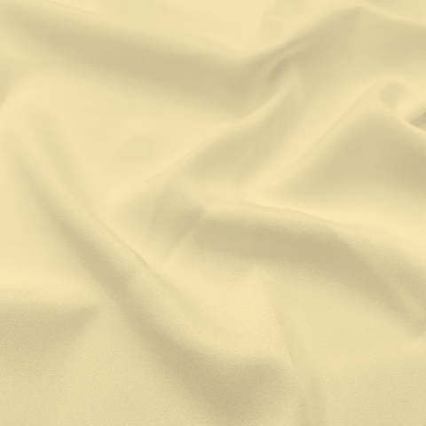 Light Yellow Polyester 120 Inch Round Table Linen