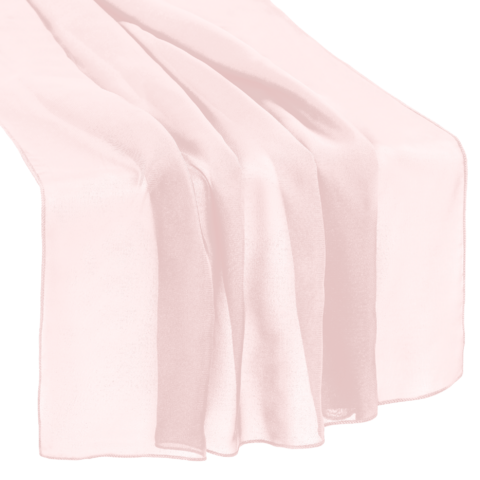 Chiffon Runner Blush