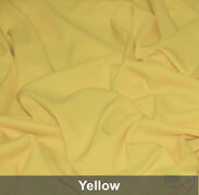 Yellow Polyester 6 Foot Drape Table Linen