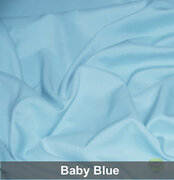 Baby Blue Poly Satin Dinner Napkin