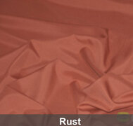 Rust Polyester 6 Foot Drape Table Linen