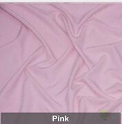 Pink Polyester 6 Foot Drape Table Linen