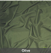 Olive Green Poly Satin Dinner Napkin