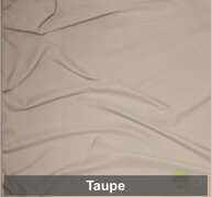 Taupe Polyester 6 Foot Drape Table Linen