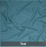 Teal Polyester 6 Foot Drape Table Linen