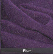 Plum Polyester 6 Foot Drape Table Linen