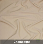 Champagne Poly Satin Overlay 80 x 80 Inch