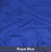 Royal Blue Poly Satin Dinner Napkin