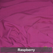 Raspberry Polyester 6 Foot Drape Table Linen