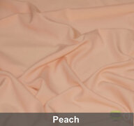 Peach Poly Satin Overlay 80 x 80 Inch