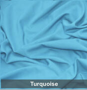 Turquoise Polyester 6 Foot Drape Table Linen