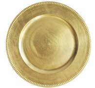 Plate Charger Gold 12.5 Inch