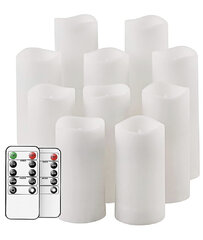 Pilar Candle, White 4 Inch