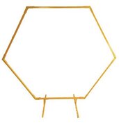 Arch Gold Hexagon 5 foot