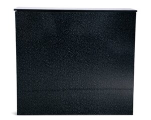 Black Trim Granite Bar