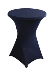 32 Inch Spandex Navy Blue Cover for Cocktail Table