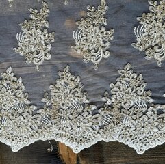 Camila Lace Overlay 80 x 80 Inch