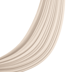 Taupe Interlock Swag Piece