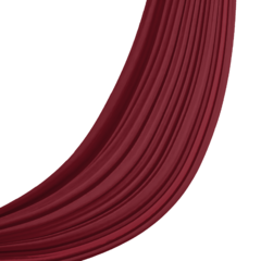 Wine Interlock Swag Piece