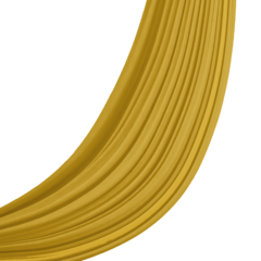Mustard Interlock Swag Piece
