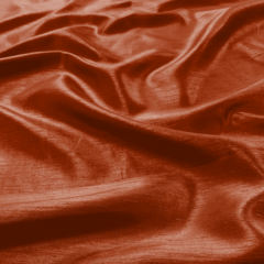 Rust Shantung Satin Dinner Napkin