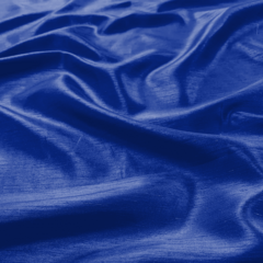 Royal Blue Shantung Satin Dinner Napkin