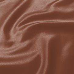Cappuccino Poly Satin Overlay 80 x 80 Inch