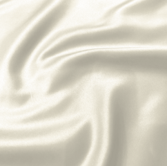 Ivory Poly Satin Overlay 80 x 80 Inch
