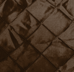 Brown Pintuck 6 Foot Drape Table Linen