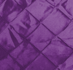 Plum Pintuck 6 Foot Drape Table Linen