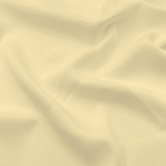 Light Yellow Polyester 120 Inch Round Table Linen