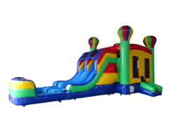 Bounce House and Slide Combo Rentals Wet & Dry