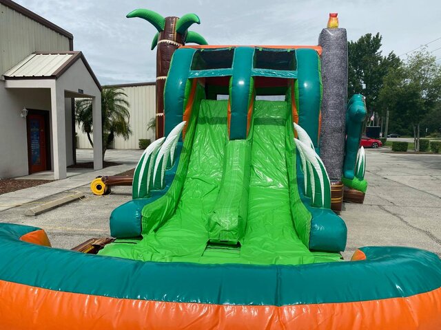 Dinosaur Bounce House  Jumping Jeepers Rentals Pooler GA