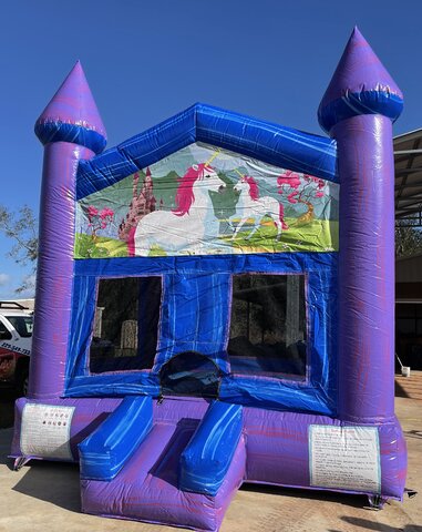 Unicorn Bounce House 13x13