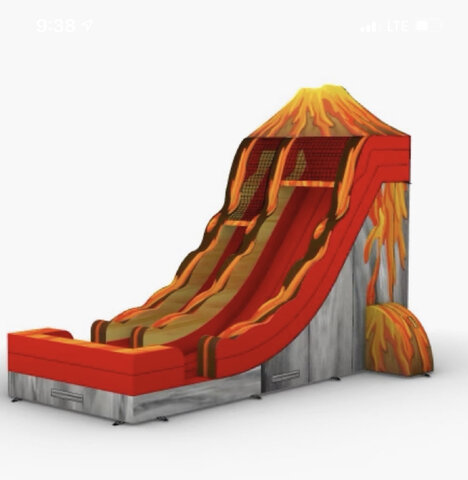 21' Volcano Slide (DRY ONLY)