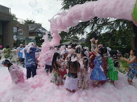 1 Hour Gender Reveal Foam Party - Staffed