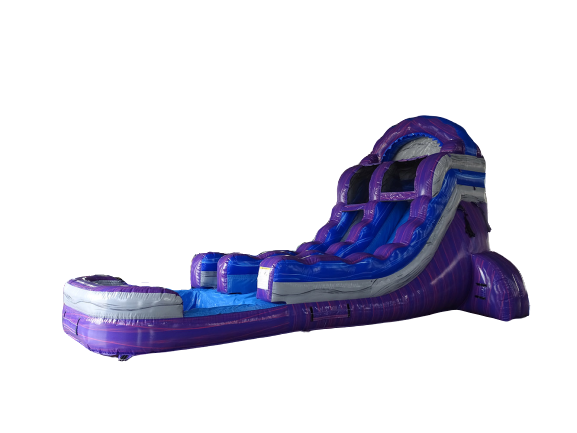 16' Purple Tropical Water Slide