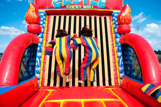 Sticky Wall Inflatable Fun Game Designed for Kids and Adults – Big Top  Inflatables