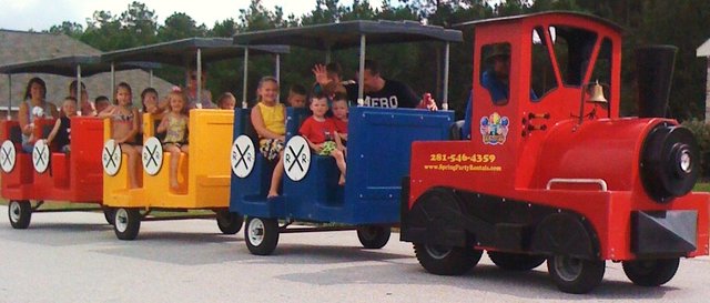 Trackless Train Houston